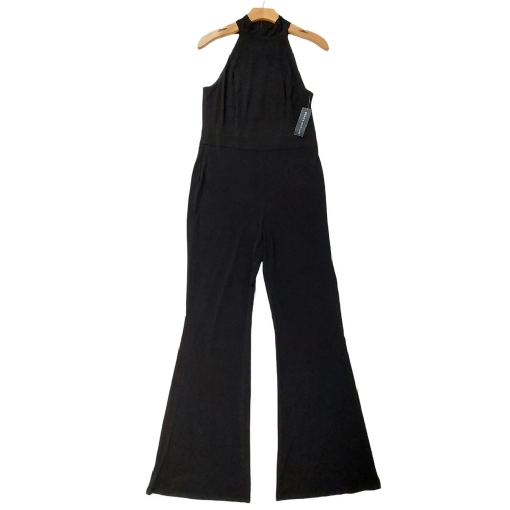Donna Morgan Elegant Black Sleeveless Jumpsuit